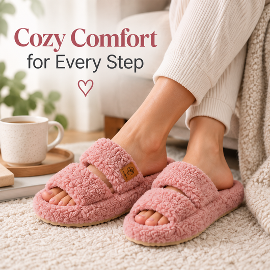 Plush Fuzzy Slippers