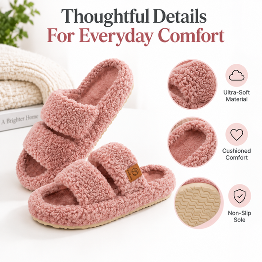 Plush Fuzzy Slippers